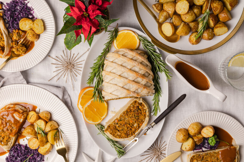 Veganer Wellington Braten
