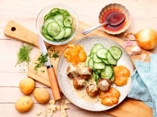 Veganes Rezept für veganes Köttbullar von Maya Leinenbach aka Fitgreenmind