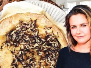 Alica Silverstone - Radicchio-Pizza mit Trüffelöl - ihr Lieblingsrezept